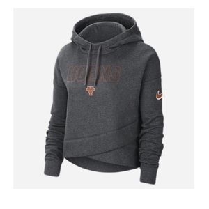 NWOT Nike Women’s Cropped Univ of Texas Hoodie | S